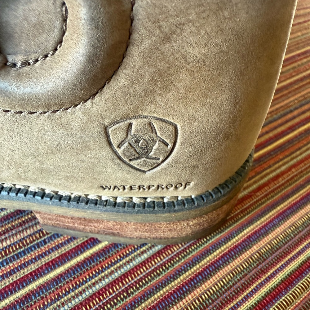Ariat Tan Ankle Booties for Effortless Style